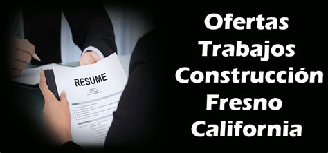 Trabajos en fresno california. Things To Know About Trabajos en fresno california. 